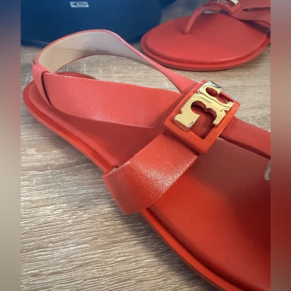 Tory Burch Gigi Flat Sandal Size 8 - Picture 4 of 4